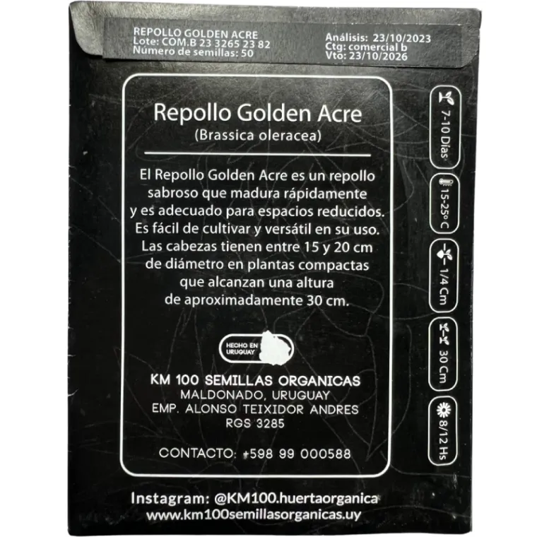repollo golden acre
